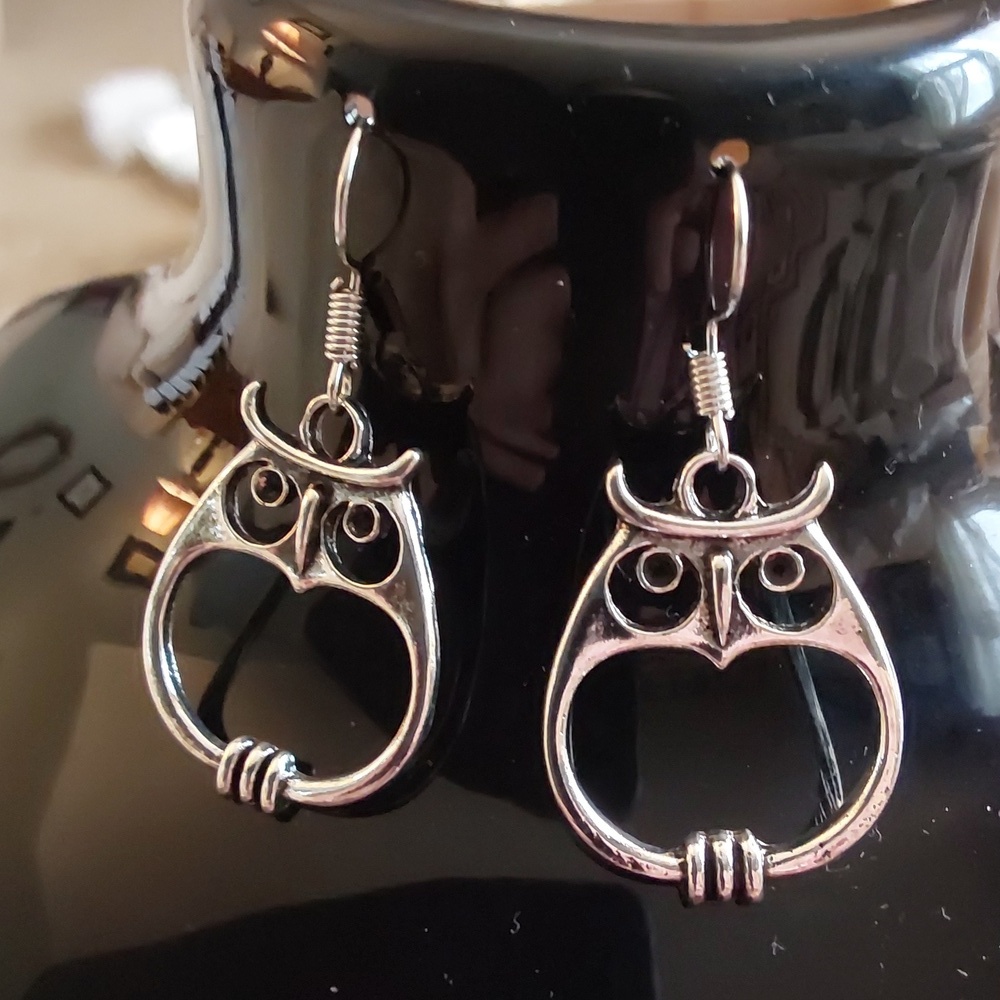 Gypsy Owl Earrings. EB